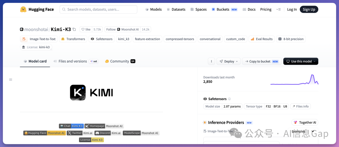 Kimi K3 开源:7 种方式立刻用上(含低配方案)